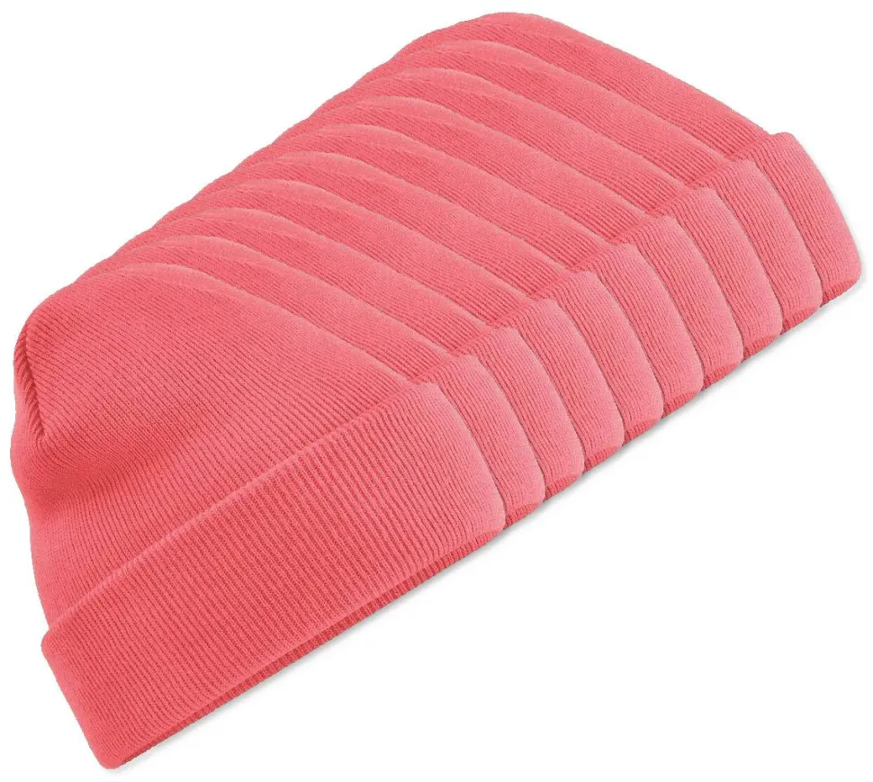 Pack de 100 Beechfield BF045 - Bonnet Hiver Unisexe avec Rabat Confortable
