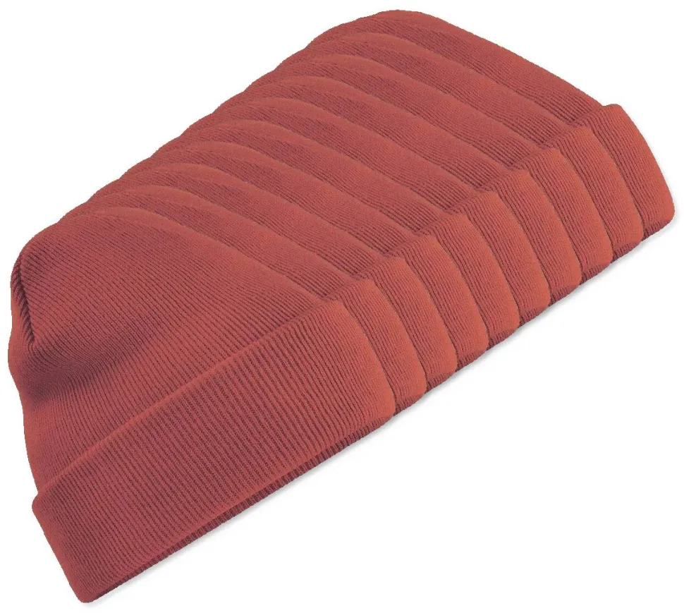 Pack de 100 Beechfield BF045 - Bonnet Hiver Unisexe avec Rabat Confortable