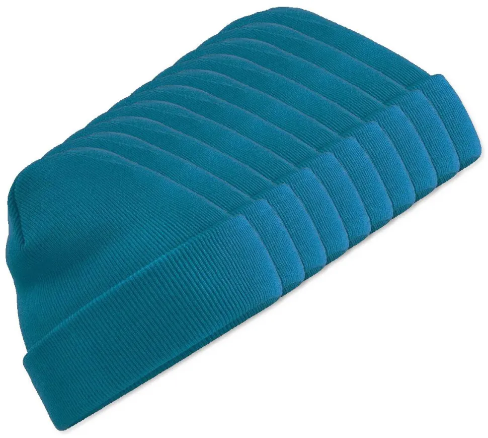 Pack de 100 Beechfield BF045 - Bonnet Hiver Unisexe avec Rabat Confortable