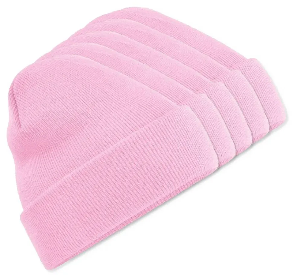 Pack de 50 Beechfield BF045 - Bonnet Hiver Unisexe avec Rabat Confortable