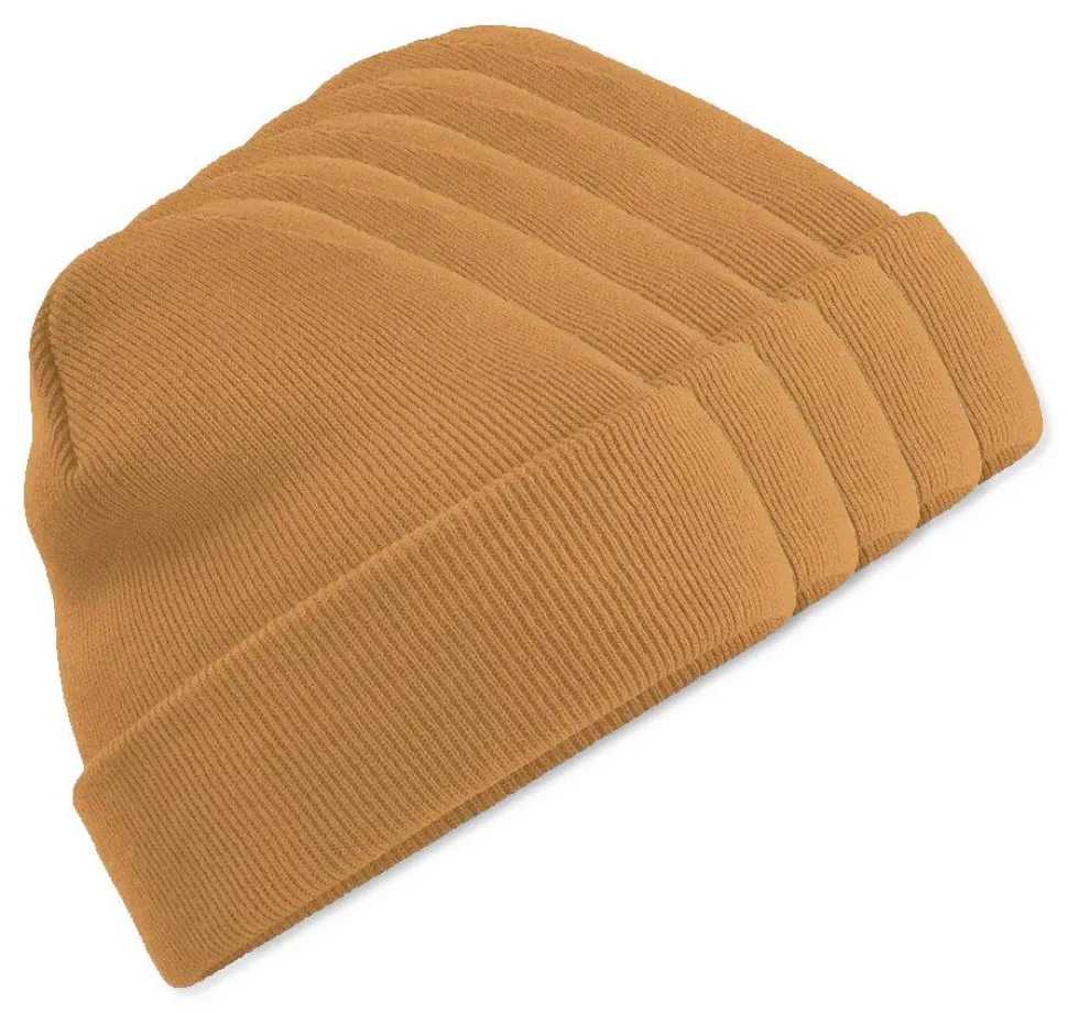 Pack de 50 Beechfield BF045 - Bonnet Hiver Unisexe avec Rabat Confortable