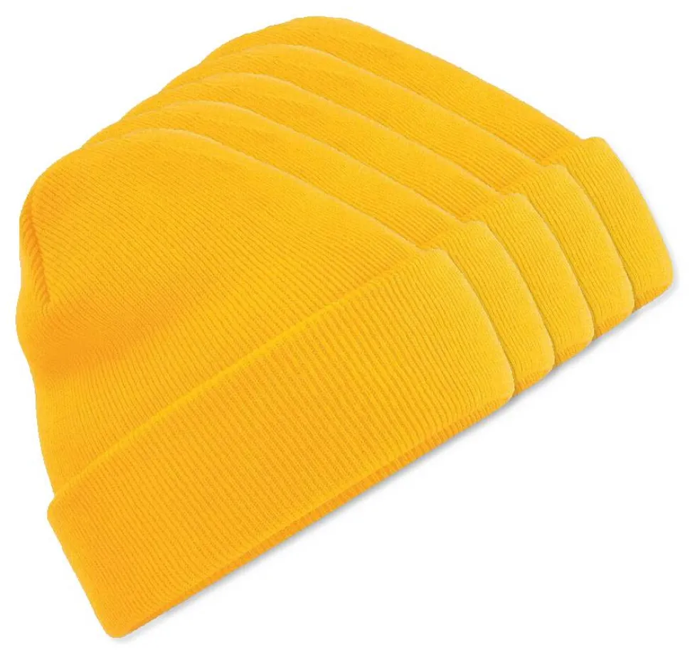 Pack de 50 Beechfield BF045 - Bonnet Hiver Unisexe avec Rabat Confortable