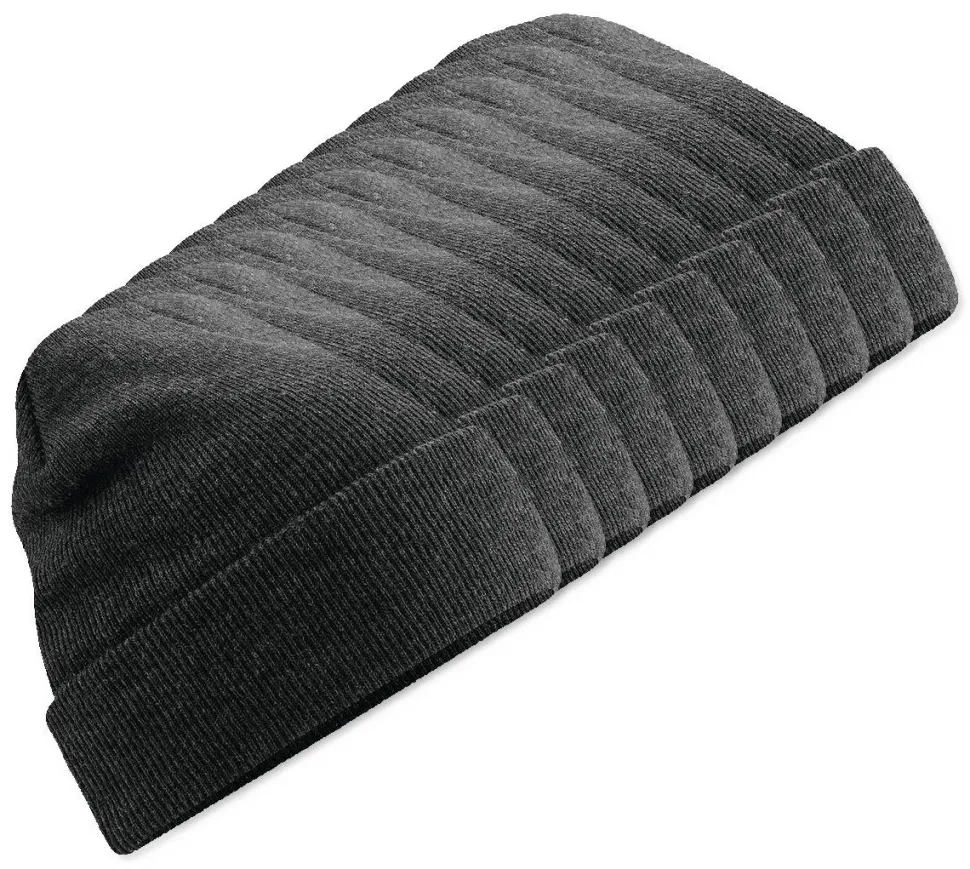 Pack de 10 Beechfield BF045 - Bonnet Hiver Unisexe avec Rabat Confortable