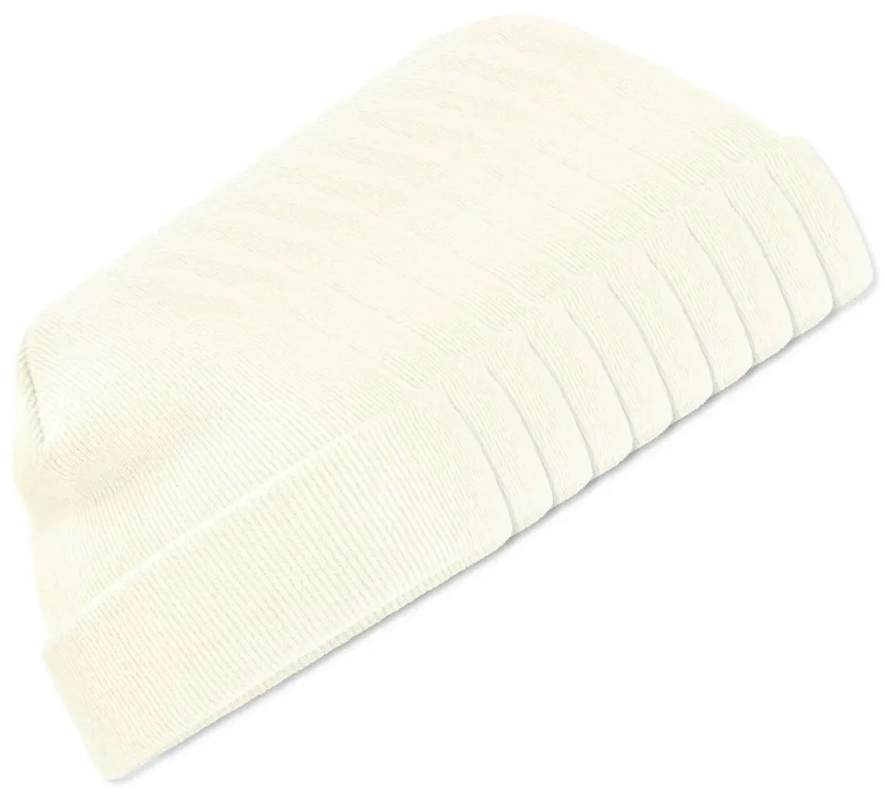 Pack de 10 Beechfield BF045 - Bonnet Hiver Unisexe avec Rabat Confortable