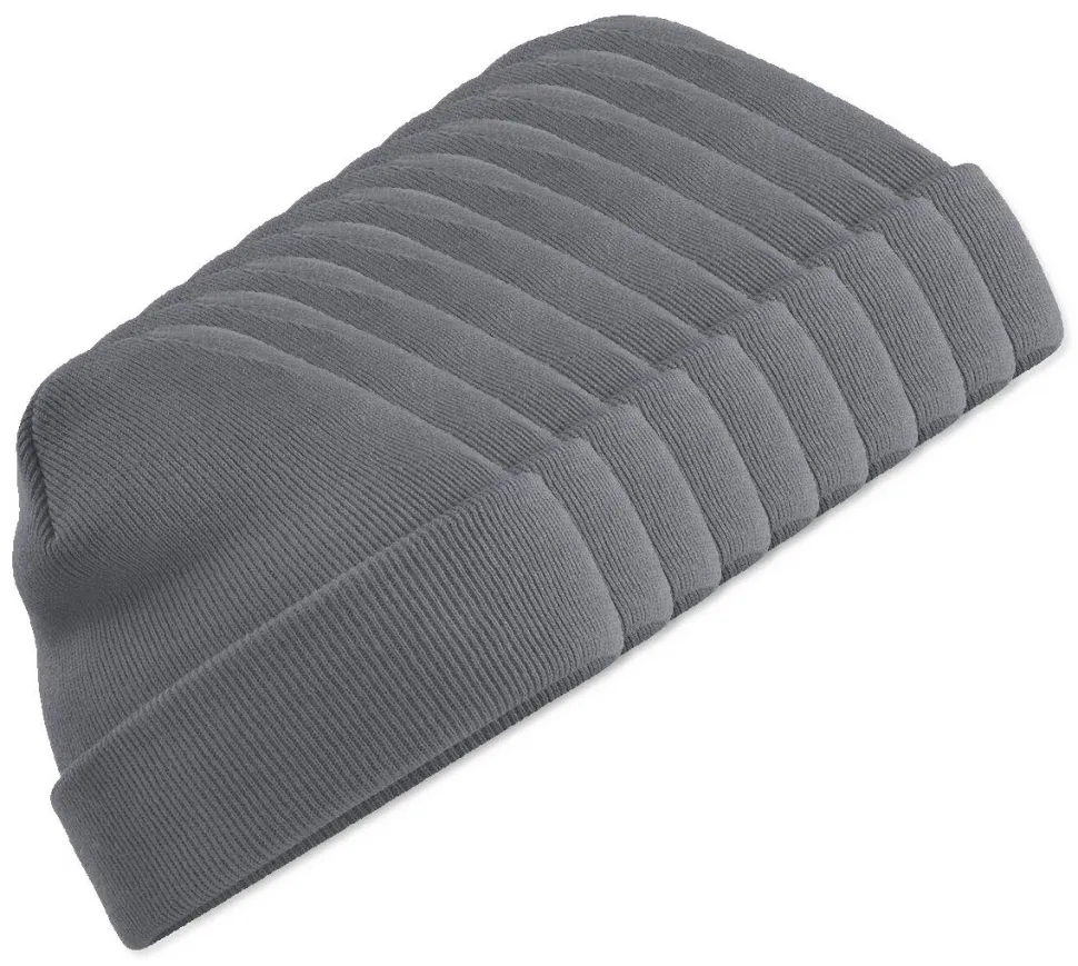 Pack de 10 Beechfield BF045 - Bonnet Hiver Unisexe avec Rabat Confortable