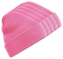 Pack de 5 Beechfield BF045 - Bonnet Hiver Unisexe avec Rabat Confortable