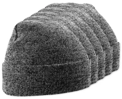 Pack de 5 Beechfield BF045 - Bonnet Hiver Unisexe avec Rabat Confortable