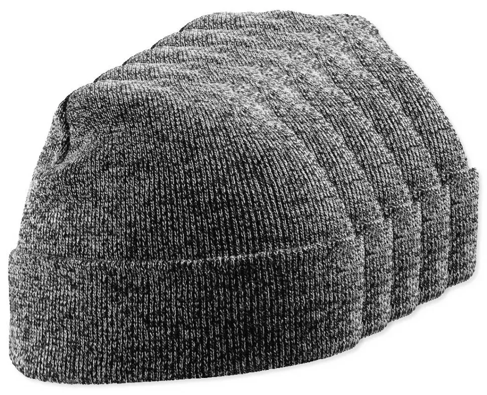 Pack de 5 Beechfield BF045 - Bonnet Hiver Unisexe avec Rabat Confortable
