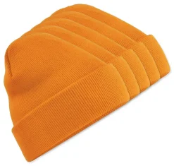 Pack de 5 Beechfield BF045 - Bonnet Hiver Unisexe avec Rabat Confortable