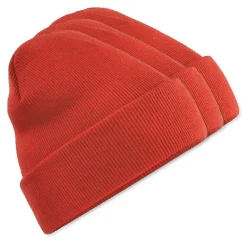 Pack de 3 Beechfield BF045 - Bonnet Hiver Unisexe avec Rabat Confortable