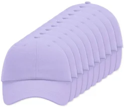Pack de 144 Beechfield BF653 - Casquette Sportive 6 Panneaux en Coton Chino