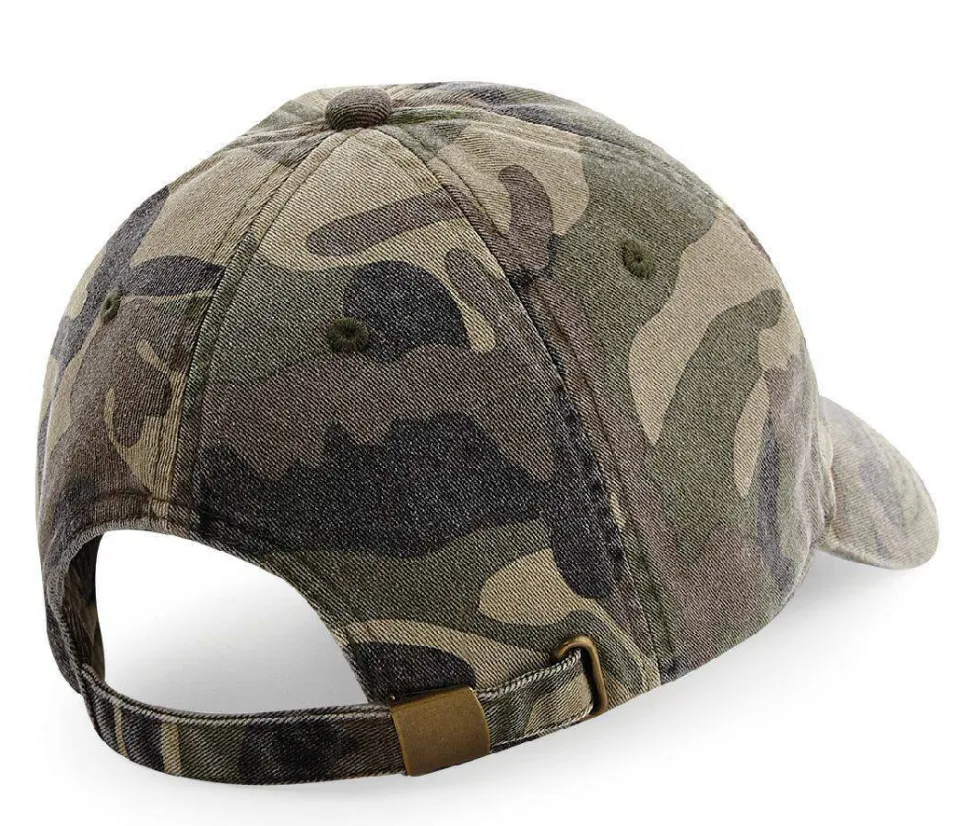 Pack de 24 Beechfield BF655 - Casquette Vintage en Coton Brossé Lavé