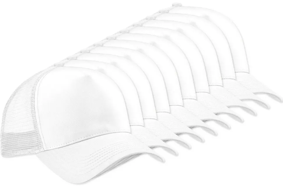 Pack de 96 Beechfield BF640 - Casquette Trucker Américaine