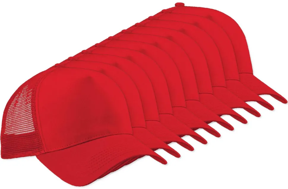 Pack de 96 Beechfield BF640 - Casquette Trucker Américaine
