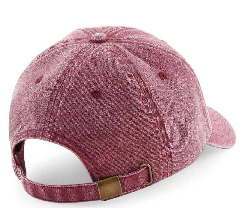 Pack de 72 Beechfield BF655 - Casquette Vintage en Coton Brossé Lavé