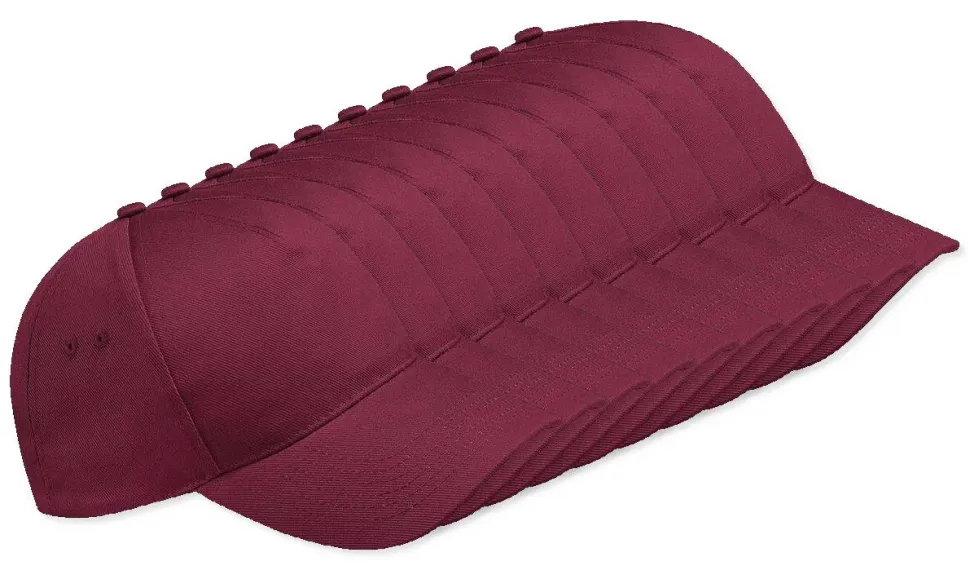 Pack de 24 Beechfield BF015 - Casquette 5 Panneaux 100% Coton