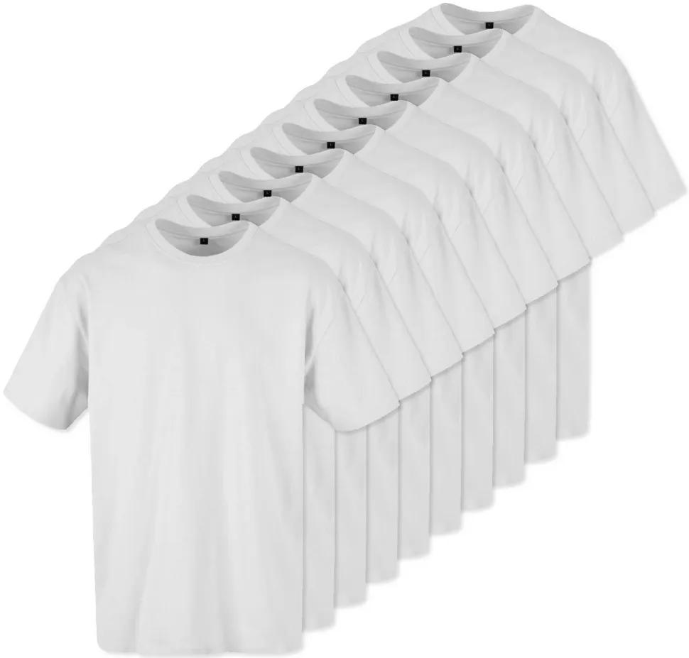 Pack de 100 Build Your Brand BY102 - T-shirt Oversize Confort Classique Homme
