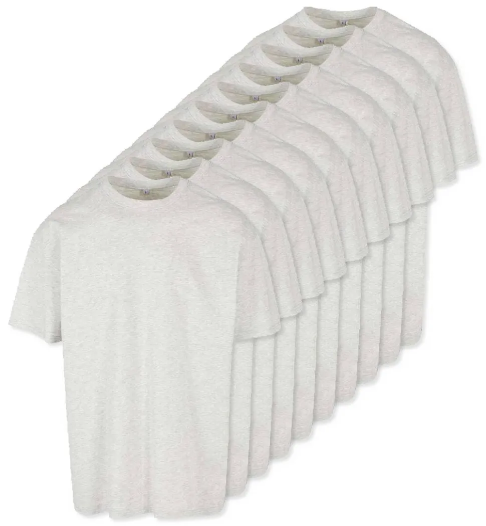 Pack de 100 Build Your Brand BY102 - T-shirt Oversize Confort Classique Homme