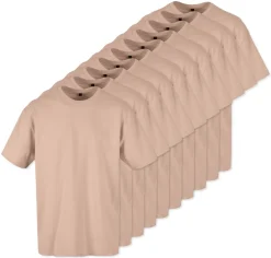 Pack de 100 Build Your Brand BY102 - T-shirt Oversize Confort Classique Homme