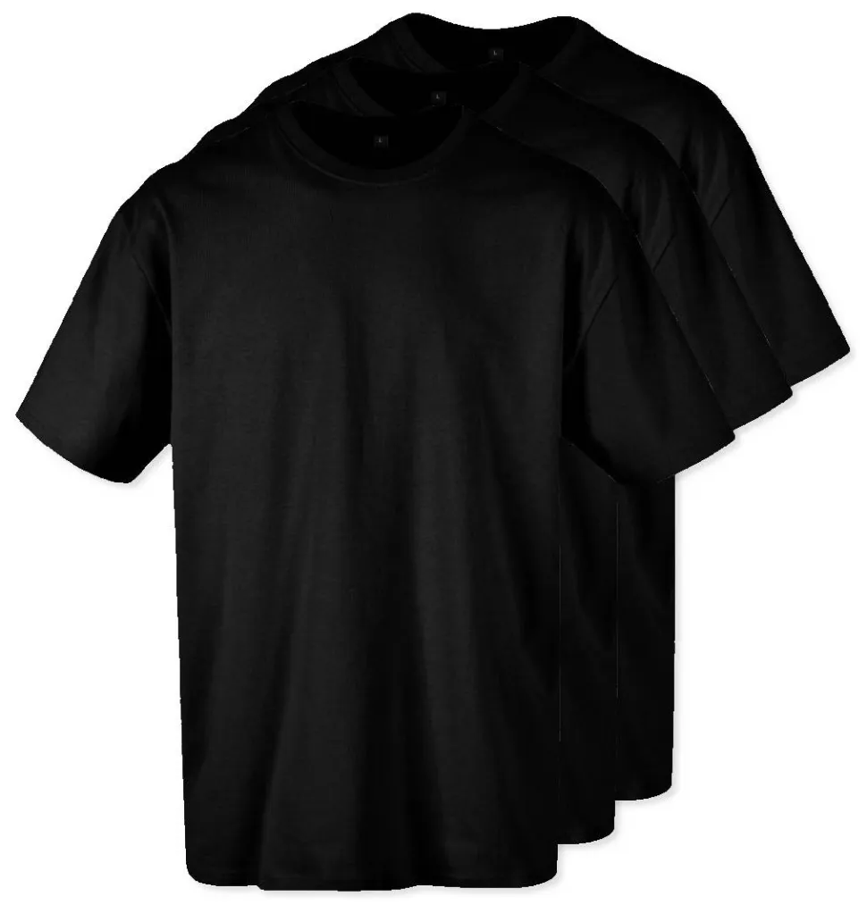 Pack de 30 Build Your Brand BY102 - T-shirt Oversize Confort Classique Homme