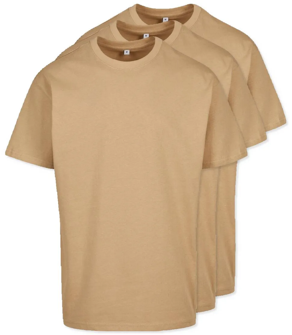 Pack de 30 Build Your Brand BY102 - T-shirt Oversize Confort Classique Homme