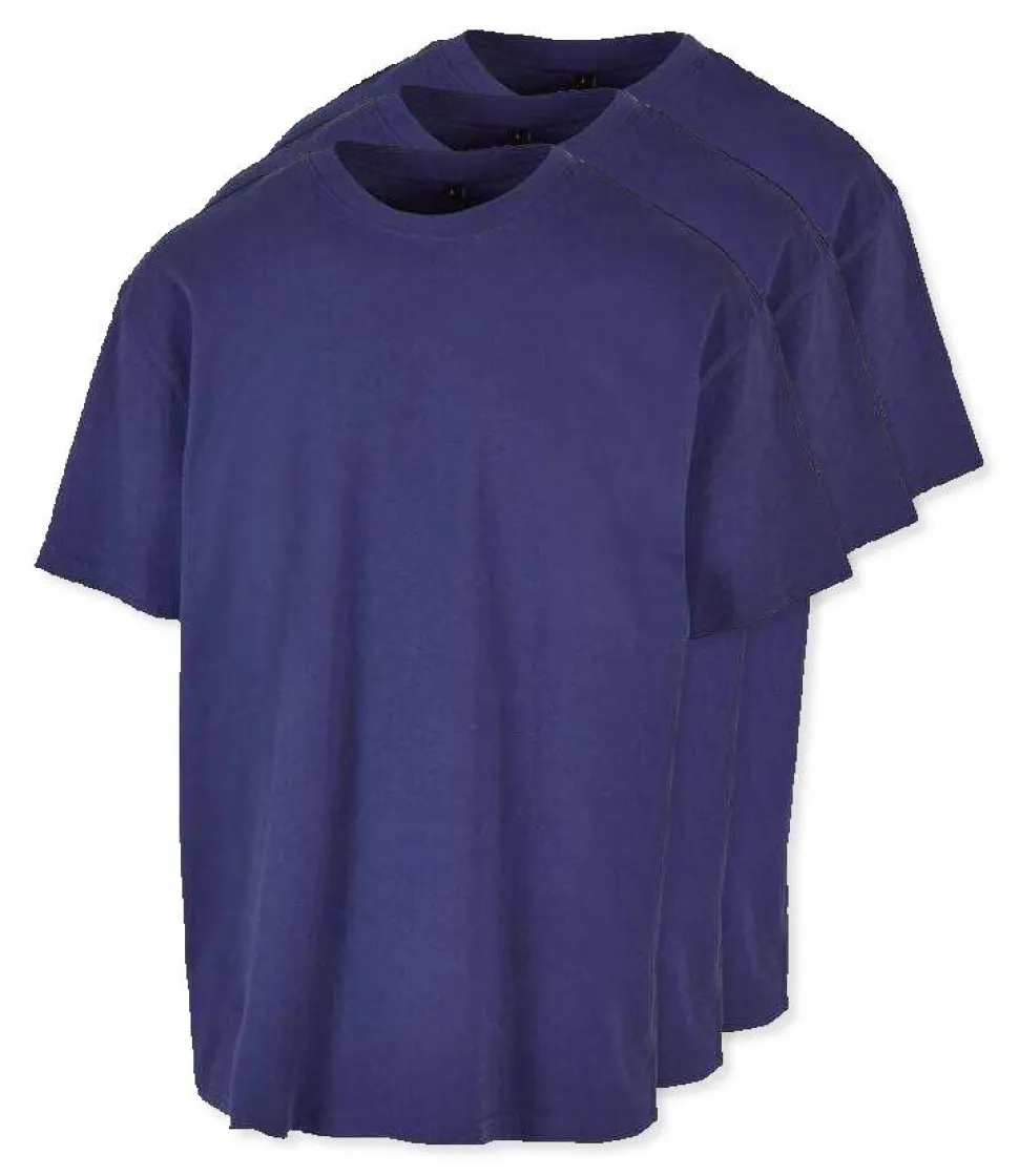 Pack de 30 Build Your Brand BY102 - T-shirt Oversize Confort Classique Homme