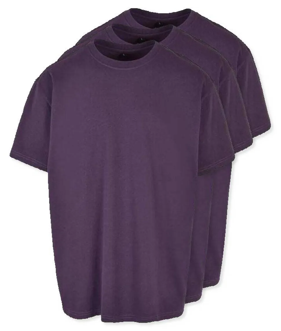 Pack de 30 Build Your Brand BY102 - T-shirt Oversize Confort Classique Homme