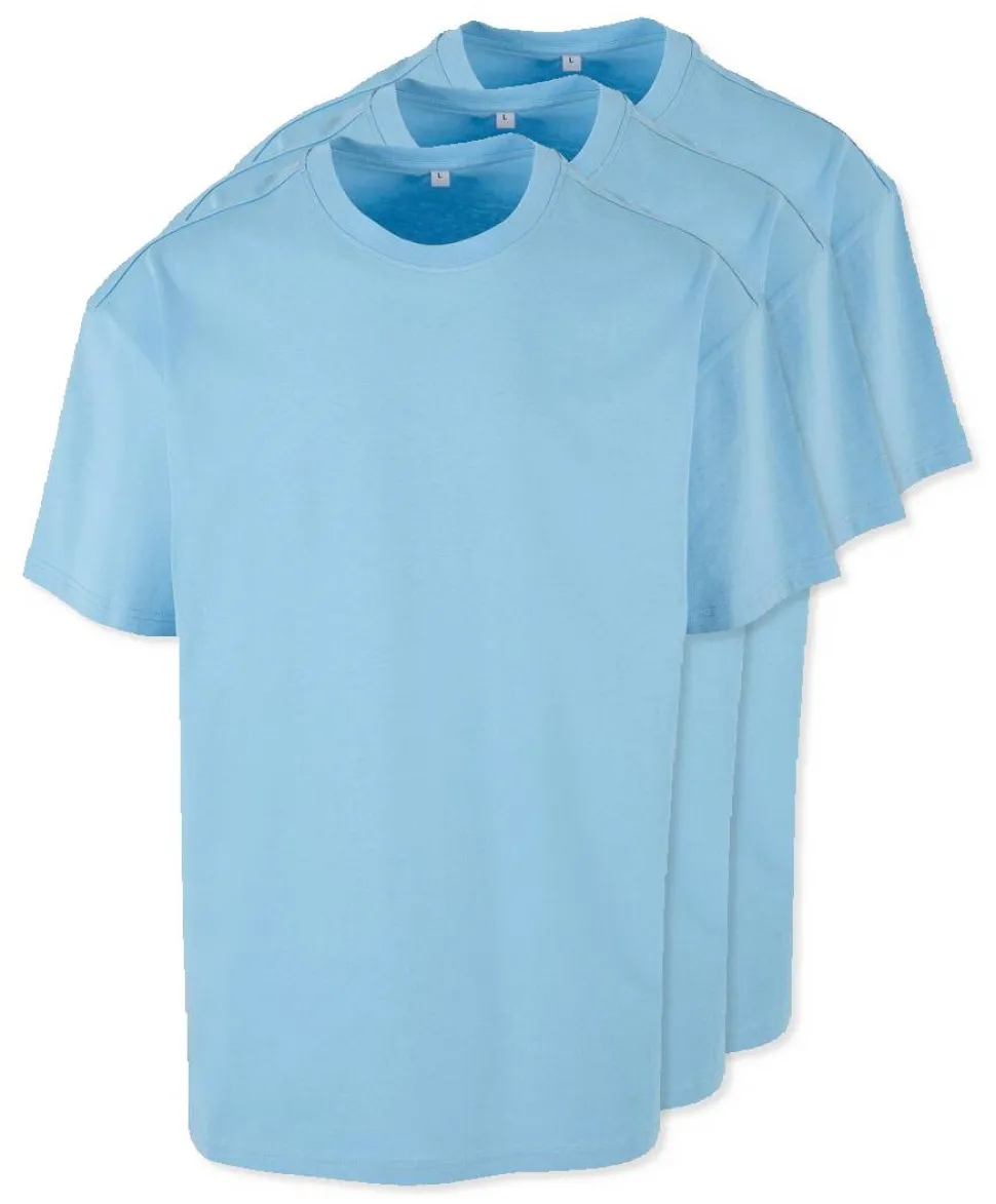 Pack de 30 Build Your Brand BY102 - T-shirt Oversize Confort Classique Homme