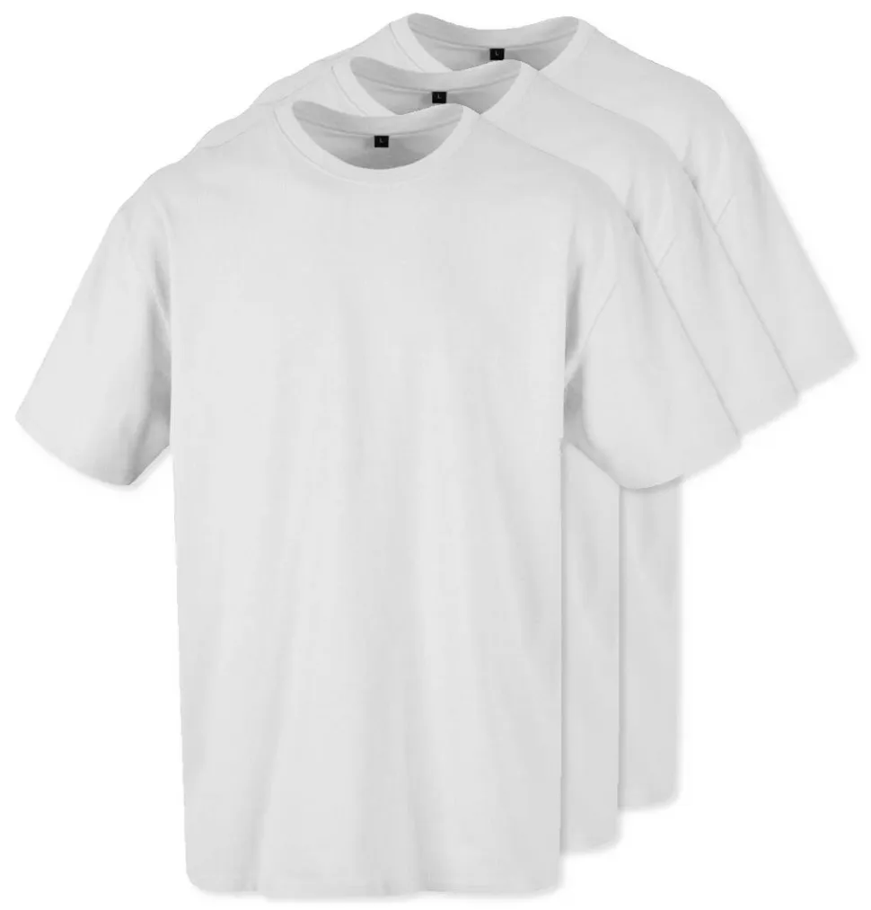 Pack de 30 Build Your Brand BY102 - T-shirt Oversize Confort Classique Homme