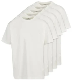 Pack de 5 Build Your Brand BY102 - T-shirt Oversize Confort Classique Homme