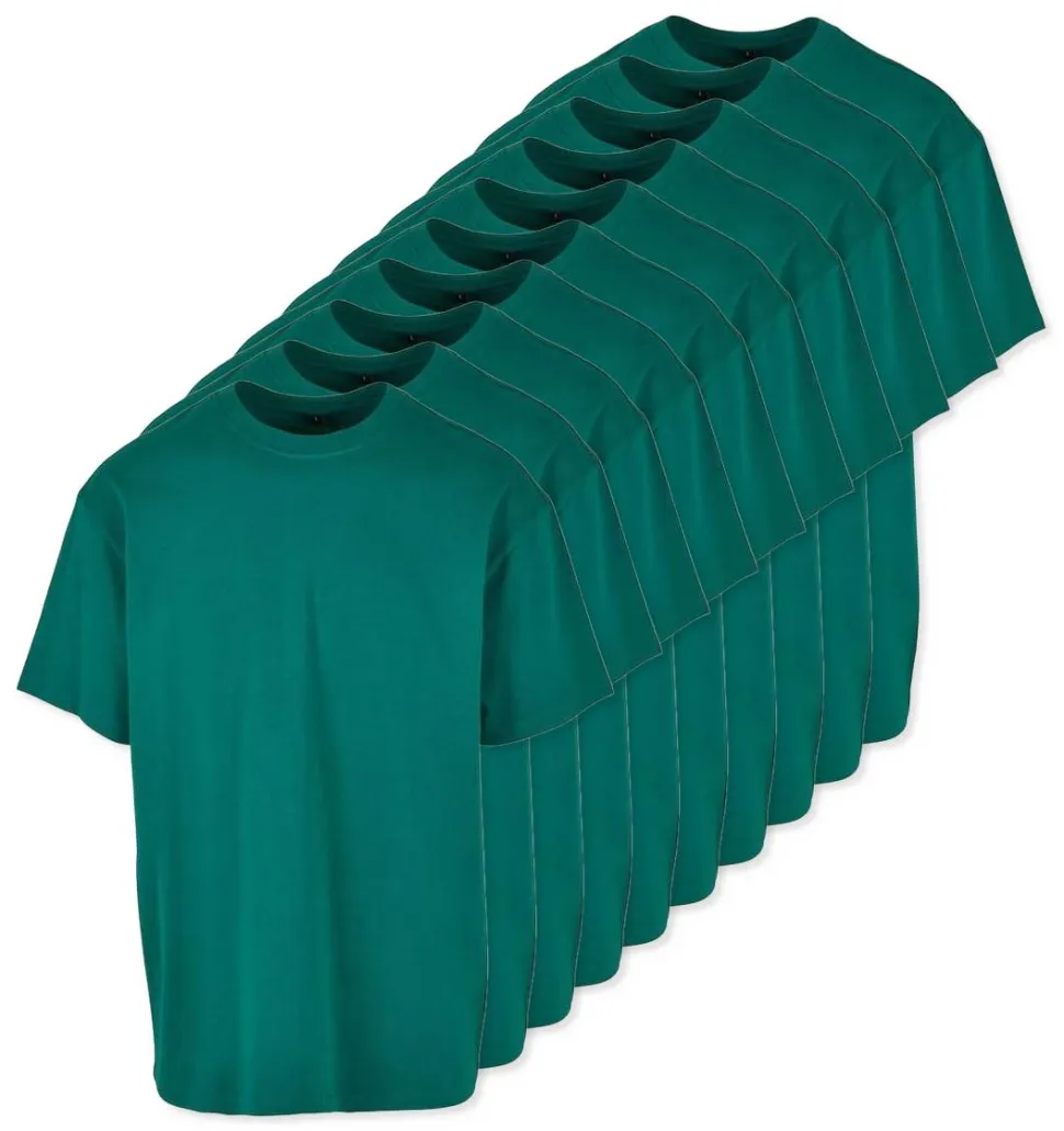Pack de 10 Build Your Brand BY102 - T-shirt Oversize Confort Classique Homme