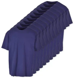 Pack de 10 Build Your Brand BY102 - T-shirt Oversize Confort Classique Homme