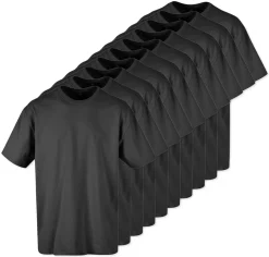 Pack de 10 Build Your Brand BY102 - T-shirt Oversize Confort Classique Homme