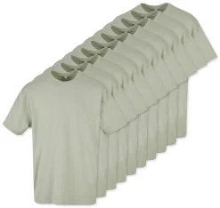 Pack de 10 Build Your Brand BY102 - T-shirt Oversize Confort Classique Homme