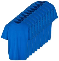 Pack de 10 Build Your Brand BY102 - T-shirt Oversize Confort Classique Homme