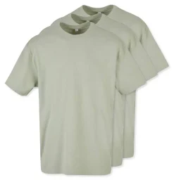 Pack de 3 Build Your Brand BY102 - T-shirt Oversize Confort Classique Homme