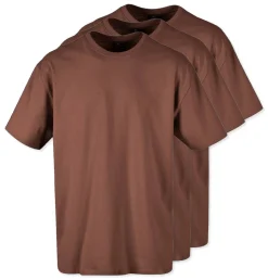 Pack de 3 Build Your Brand BY102 - T-shirt Oversize Confort Classique Homme