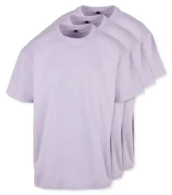 Pack de 3 Build Your Brand BY102 - T-shirt Oversize Confort Classique Homme