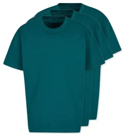 Pack de 3 Build Your Brand BY102 - T-shirt Oversize Confort Classique Homme
