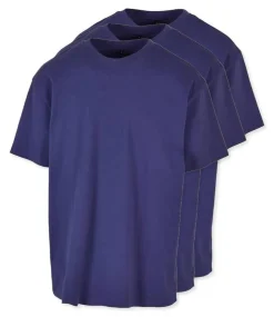 Pack de 3 Build Your Brand BY102 - T-shirt Oversize Confort Classique Homme