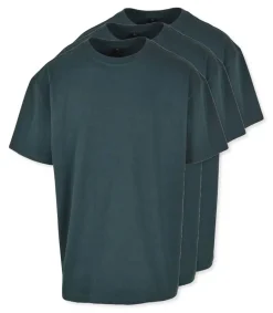 Pack de 3 Build Your Brand BY102 - T-shirt Oversize Confort Classique Homme