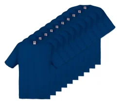 Pack de 10 Fruit of the Loom SC6 - T-Shirt Manches Courtes 100% Coton