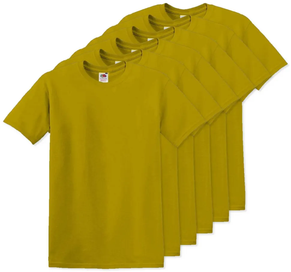 Pack de 60 Fruit of the Loom SC220 - T-Shirt Col Rond Homme