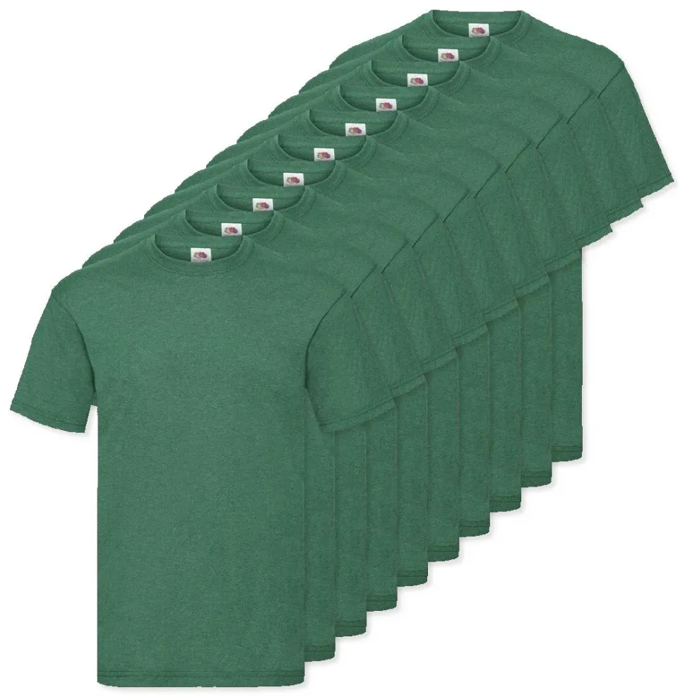 Pack de 72 Fruit of the Loom SC230 - T-Shirt Manches Courtes Homme