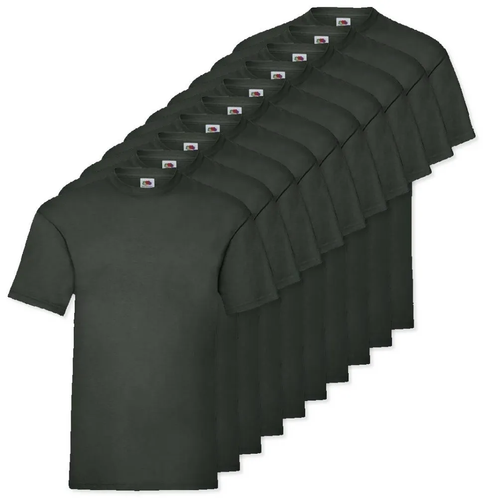 Pack de 72 Fruit of the Loom SC230 - T-Shirt Manches Courtes Homme