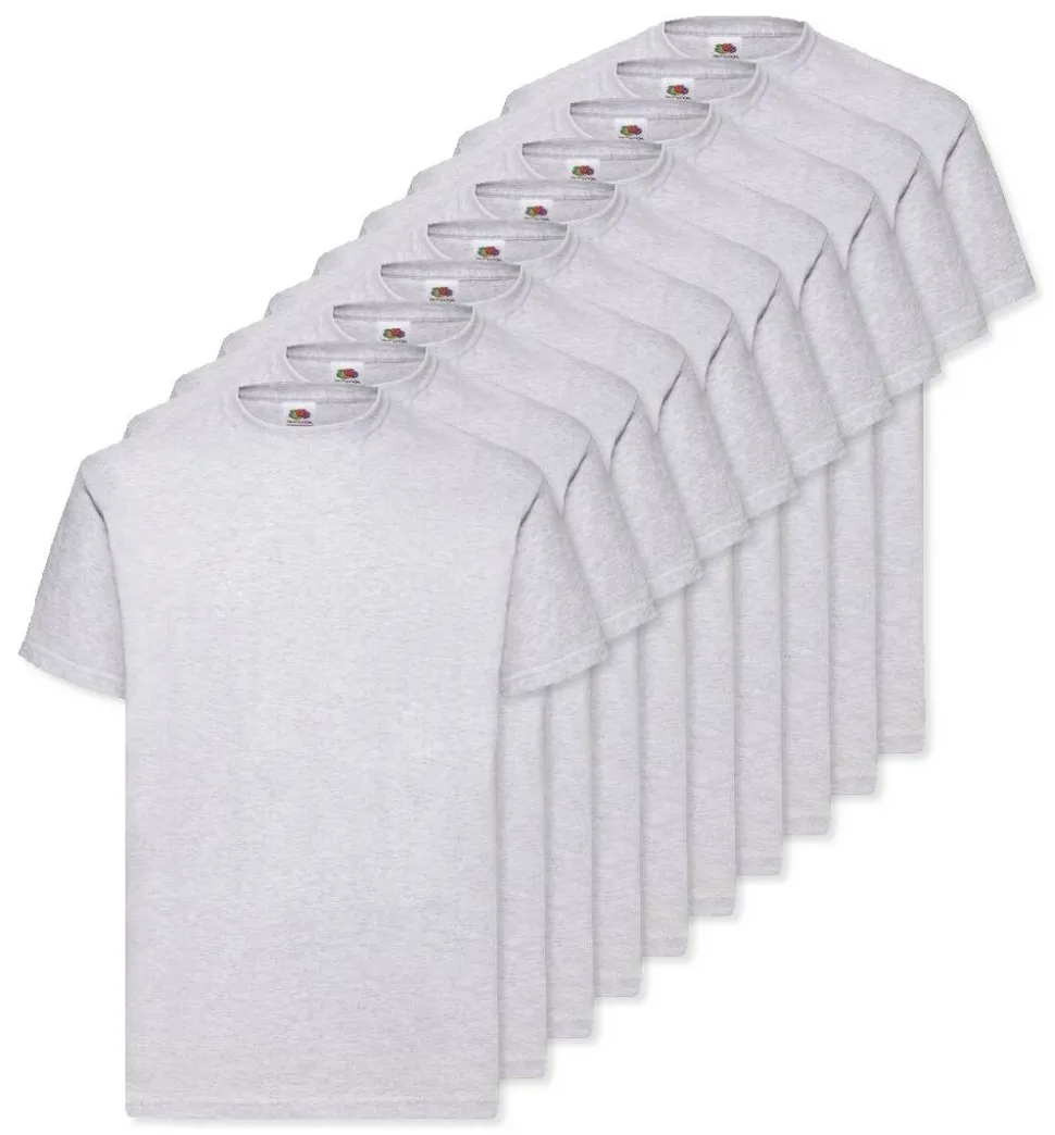 Pack de 72 Fruit of the Loom SC230 - T-Shirt Manches Courtes Homme