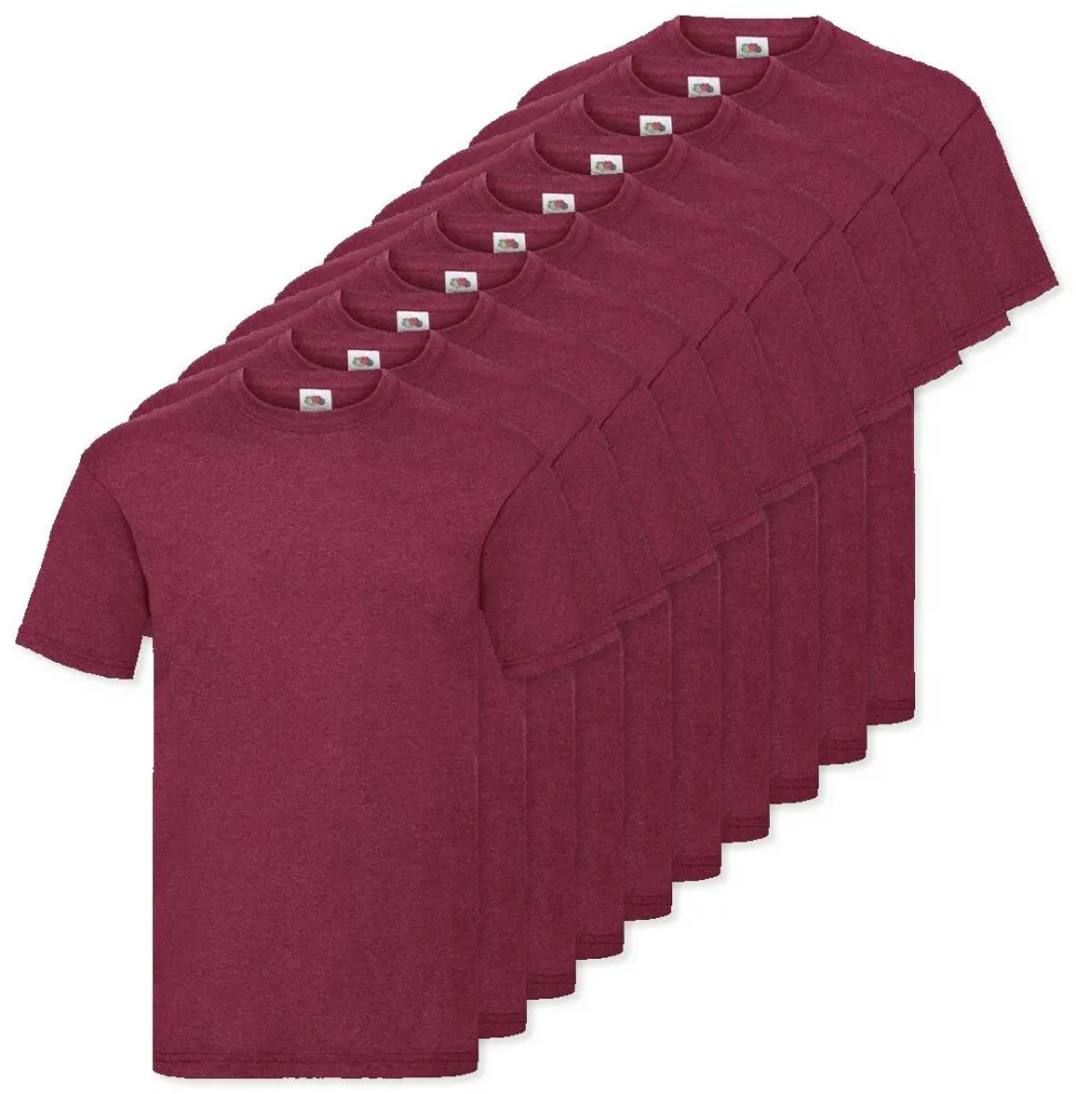 Pack de 72 Fruit of the Loom SC230 - T-Shirt Manches Courtes Homme