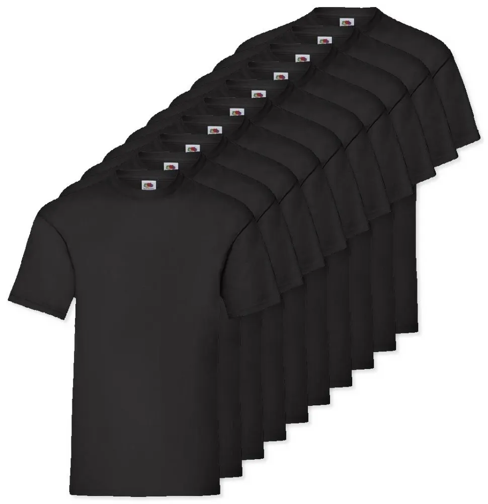 Pack de 72 Fruit of the Loom SC230 - T-Shirt Manches Courtes Homme