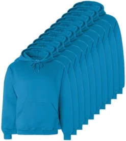 Pack de 48 Fruit of the Loom SC270 - Sweat Shirt Capuche Homme Coton