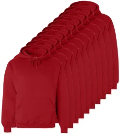 Pack de 48 Fruit of the Loom SC270 - Sweat Shirt Capuche Homme Coton